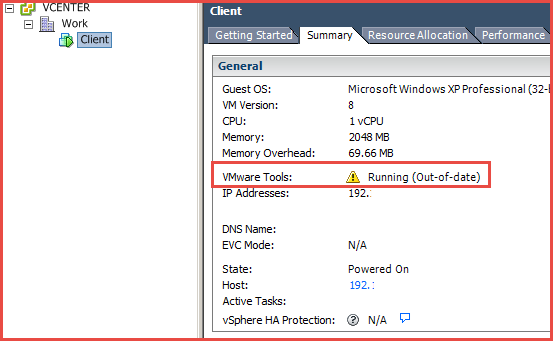 Restart yapmadan Sccm ile Vmware Tools Güncelleme